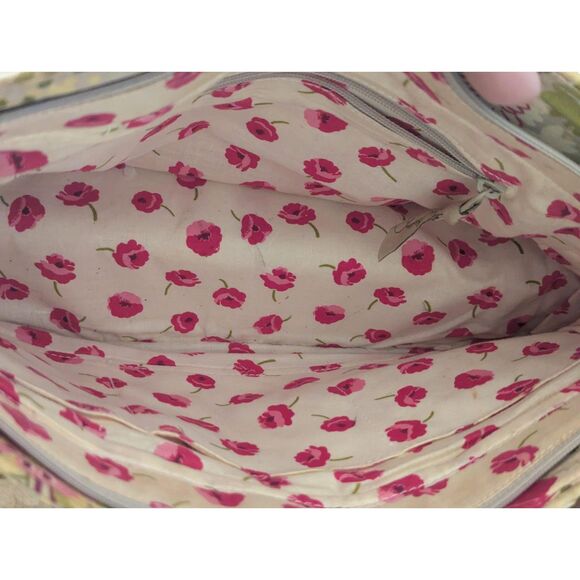 Vera Bradley "Make Me Blush" Tote Bag - Floral & Quilted - Picture 6 of 7